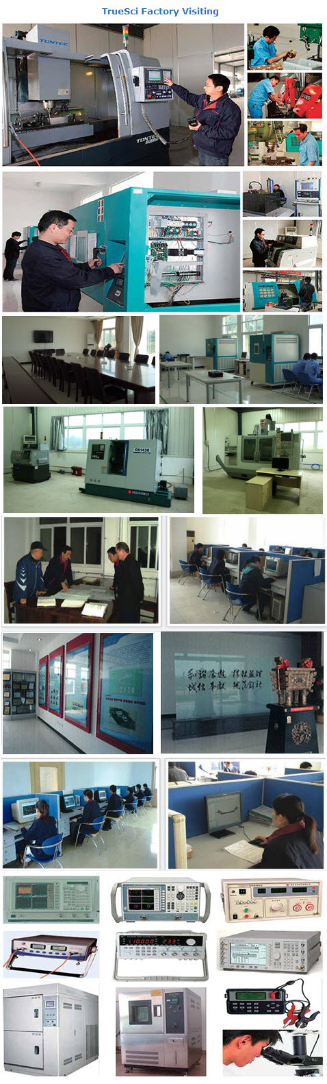 China TrueSci Factory and Manufacturing Facilities